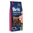 BRIT Premium By Nature Junior Large L Chicken 15 kg toit kanaga suurte tõugude kutsikatele (täiskasvanu kaal 25-45 kg) vanuses 1 kuni 24 kuud.