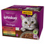 WHISKAS Adult Pure Delight Juicy Jellied Bites 24x85 g tükki veise-, kana-, lambaliha, kodulinnulihaga täiskasvanud kassidele