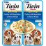 INABA Dog Twin Kana, köögiviljad ja juustu puljongis koertele 2x40 g