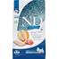 FARMINA N&D Ocean Dog Adult Mini salmon, cod & canatloupe melon 2,5 kg lõhe, tursk, harilik melon
