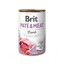 BRIT Pate&Meat lamb 400 g  lambalihapasteet koertele