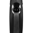 Flexi New Classic XS jalutusrihm 3 m kuni 12 kg must