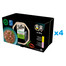 SHEBA Nature's Collection Selection of Flavours salved 32x85 g märg täistoit täiskasvanud kassidele kruusatükkides kana, lõhega