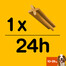 PEDIGREE DentaStix (keskmise tõu) hambahooldus koertele 3 tk