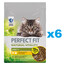 PERFECT FIT Natural Vitality 1+ kuiv täistoit täiskasvanud kassidele kana ja kalkuniga 6x650g