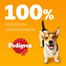 PEDIGREE Adult Mini kuivtoit kodulinnuliha ja köögiviljadega väikestele, alla 10 kg kaaluvatele tõukoertele 500g