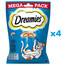 DREAMIES Mega Pack 4x180g maitsvad lõhega maitsestatud maiuspalad kassidele