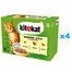 KITEKAT Drobiowa Uczta kotike 48x85 g märg täistoit täiskasvanud kassidele kana, kalkuni ja kodulinnulihaga želees
