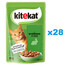 KITEKAT Küülik kastmes 28x85 g täiskasvanud kassidele