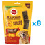 PEDIGREE Ranchos Slices 8x60g koerte maiuspalad veiselihaga