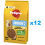 PEDIGREE Junior 12x500 g kodulinnuliha ja köögiviljadega kuiv täistoit kasvavatele suurtele ja keskmise suurusega koertele