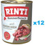 RINTI Kennerfleisch Rabbit królik 12x800 g
