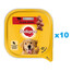 PEDIGREE Adult tacka 10x300 g mokra karma dla psów z wołowiną i wątróbką w musie