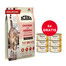 ACANA Indoor Entrée Cat 4,5 kg + APPLAWS Cat Adult Mousse Chicken mousse kanaga 6 x 70g TASUTA