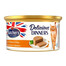 BUTCHER'S Classic Delicious Dinners konserveeritud vaht kana- ja kalkunilihaga 85 g