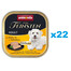 ANIMONDA Vom Feinsten Adult wołowina z jajkiem i szynką 22x150 g