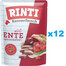RINTI Kennerfleisch Duck Kaczka saszetka 12x400 g