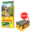 JOSERA Senior Balance 12,5kg dla starszych psów z niską zawartością tłuszczu + JOSERA Meat Lovers Pure Multipack 6x400g mokra karma dla psów GRATIS