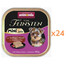 ANIMONDA Vom Feinsten Mini Junior z drobiem, dziczyzną i żurawiną 24x100g mokra karma dla szczeniąt małych ras