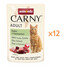 ANIMONDA Carny Adult Pouch Kurczak i królik 12x85g mokra karma dla kotów
