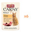 ANIMONDA Carny Adult Pouch Koktajl drobiowy 6x85g mokra karma dla kotów