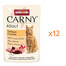 ANIMONDA Carny Adult Pouch Koktajl drobiowy 12x85g mokra karma dla kotów