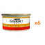 GOURMET Gold Mus z wołowiną dla kota 6x85 g