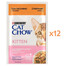 PURINA Cat Chow Kitten Indyk z cukinią w galaretce 12x85g mokra karma dla kociąt