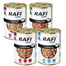 RAFI Classic Mix smaków w sosie 4x1240 g mokra karma dla psów wszystkich ras
