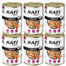 RAFI Classic Indyk i marchewka w sosie 6x1240 g mokra karma dla psów wszystkich ras