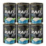 RAFI Cat Adult z dorszem 6x400 g mokra karma dla kotów