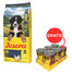 JOSERA Junior Kids 12,5kg dla młodych psów średnich i dużych ras + JOSERA Meat Lovers Pure Multipack 6x400g mokra karma dla psów GRATIS