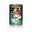 O'CANIS konservai katėms su triušiena ir lašišų aliejumi rinkinys 400 g x 6 vnt.