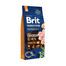 BRIT Premium By Nature Senior Small Medium S+M 15 kg + 6 x 800 g BRIT kalkuniliha ja maksaga märgtoit koertele