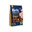 BRIT Premium By Nature Seenior väike keskmine S+M 3 kg + 6 x 800 g BRIT kana- ja südamekoera märgtoit