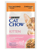 Cat Chow Kitten Indyk z cukinią w galaretce 85g mokra karma dla kociąt