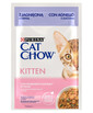 Cat Chow Kitten Jagnięcina z cukinią w sosie 85 g mokra karma dla kociąt