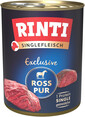 RINTI Singlefleisch Exclusive Horse Pure monoproteiinne hobuseliha 800 g
