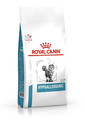 ROYAL CANIN Veterinary Cat Hypoallergenic 4,5 kg kuivtoit täiskasvanud kassidele, kellel on toidule ebasoodsad reaktsioonid.