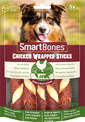 SmartBones Chicken Wrap Sticks medium tk närimiskondid koertele kanaga
