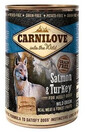 CARNILOVE Wild Meat Salmon&Turkey Niiske koeratoit 6 x 400 g