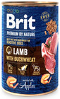 BRIT Premium by Nature Lamb and buckwheatn 400 g lambaliha ja tatar looduslik koeratoit