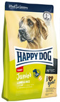 HAPPY DOG Junior Giant Lambaliha ja riis 15 kg