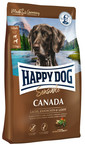 HAPPY DOG Supreme Canada 11kg Teraviljapõhine kuivtoit kõrgema energiavajadusega täiskasvanud koertele.