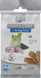N&D White Dental Treat Coat Sea bass Mini 60 g (7 szt) przysmak dentystyczny dla psów ras małych