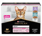 PRO PLAN Delicate Digestion z indykiem i rybami oceanicznymi w sosie Multipack 10x85g mokra karma dla kotów o wrażliwym układzie pokarmowym