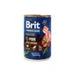 BRIT Premium by Nature 400 g sealiha ja söögitoruga koertele