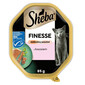 SHEBA Finesse 85 g märg täisväärtuslik toit täiskasvanud kassidele lõhe ja musiga