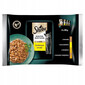 SHEBA Selection Select Slices Poultry Flavours 4x85g märgtoit kassipoegadele pardi-, kana-, kodulinnu-, pardi- ja kalkunitoiduga