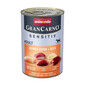 ANIMONDA GranCarno Sensitiv Pure Chicken&Rice 400 g kana riisiga tundlikele täiskasvanud koertele